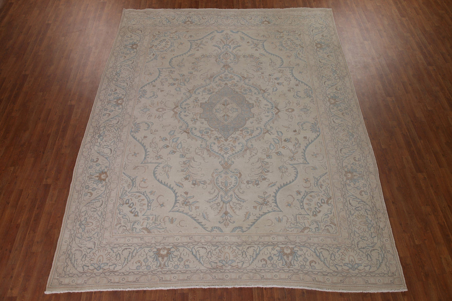 Distressed Tabriz Persian Area Rug 10x12