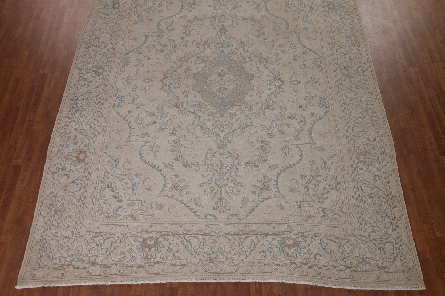 Distressed Tabriz Persian Area Rug 10x12