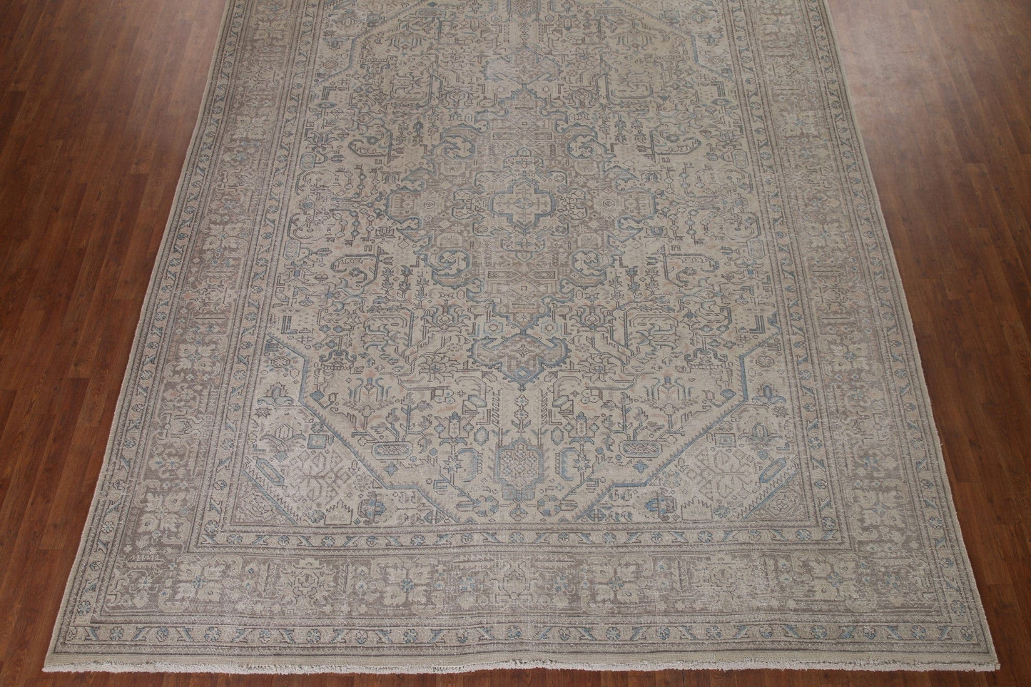 Wool Distressed Tabriz Persian Area Rug 10x12