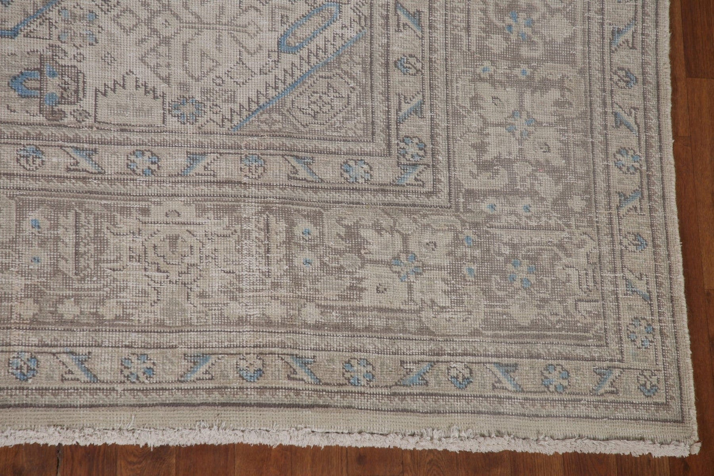 Wool Distressed Tabriz Persian Area Rug 10x12