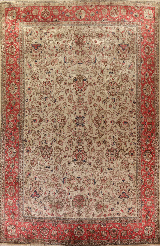 Antique Tabriz Persian Area Rug 10x13