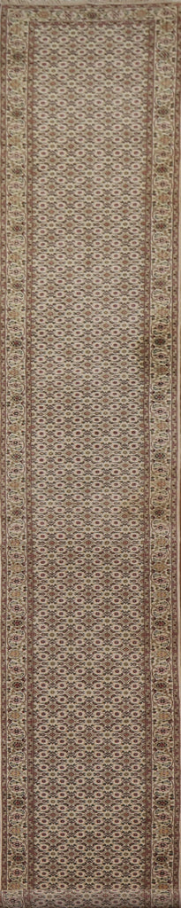 Geometric Wool Bidjar Oriental Runner Rug 3x24