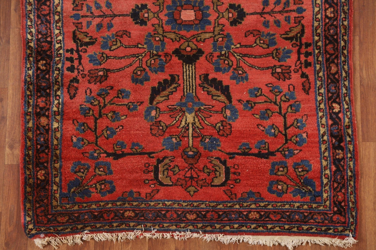 Vegetable Dye Antique Lilian Persian Area Rug 4x5