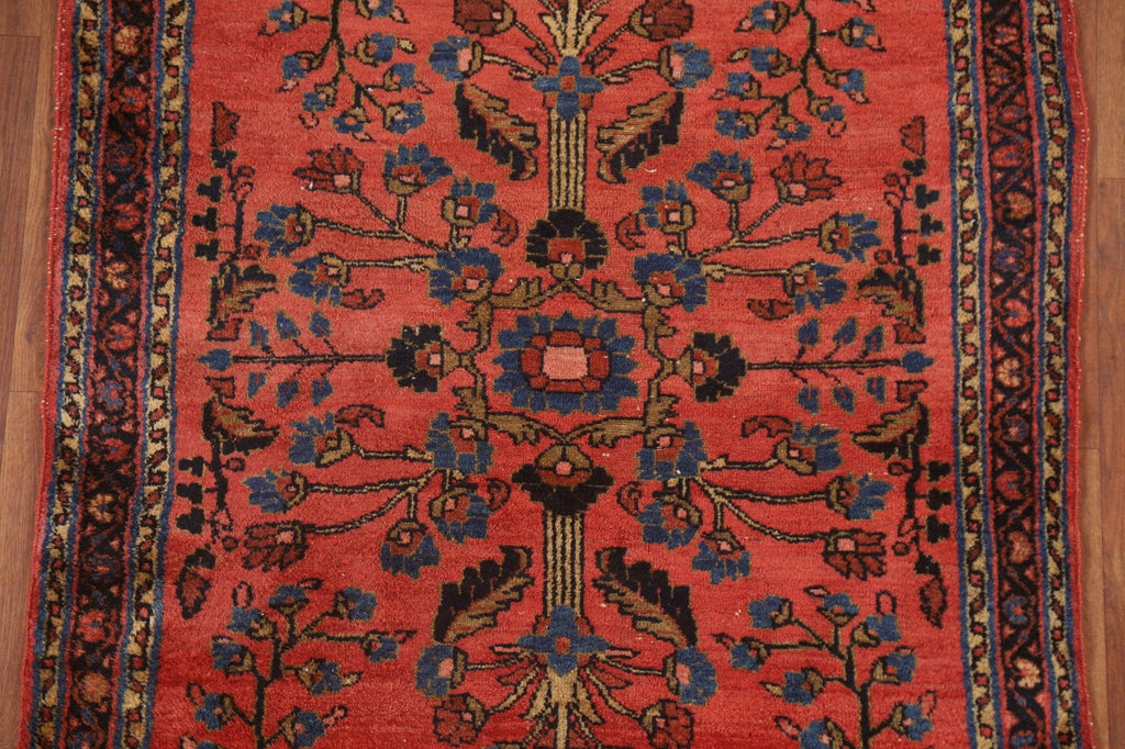 Vegetable Dye Antique Lilian Persian Area Rug 4x5