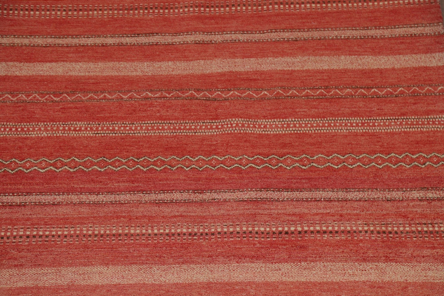 Striped Gabbeh Oriental Runner Rug 5x12