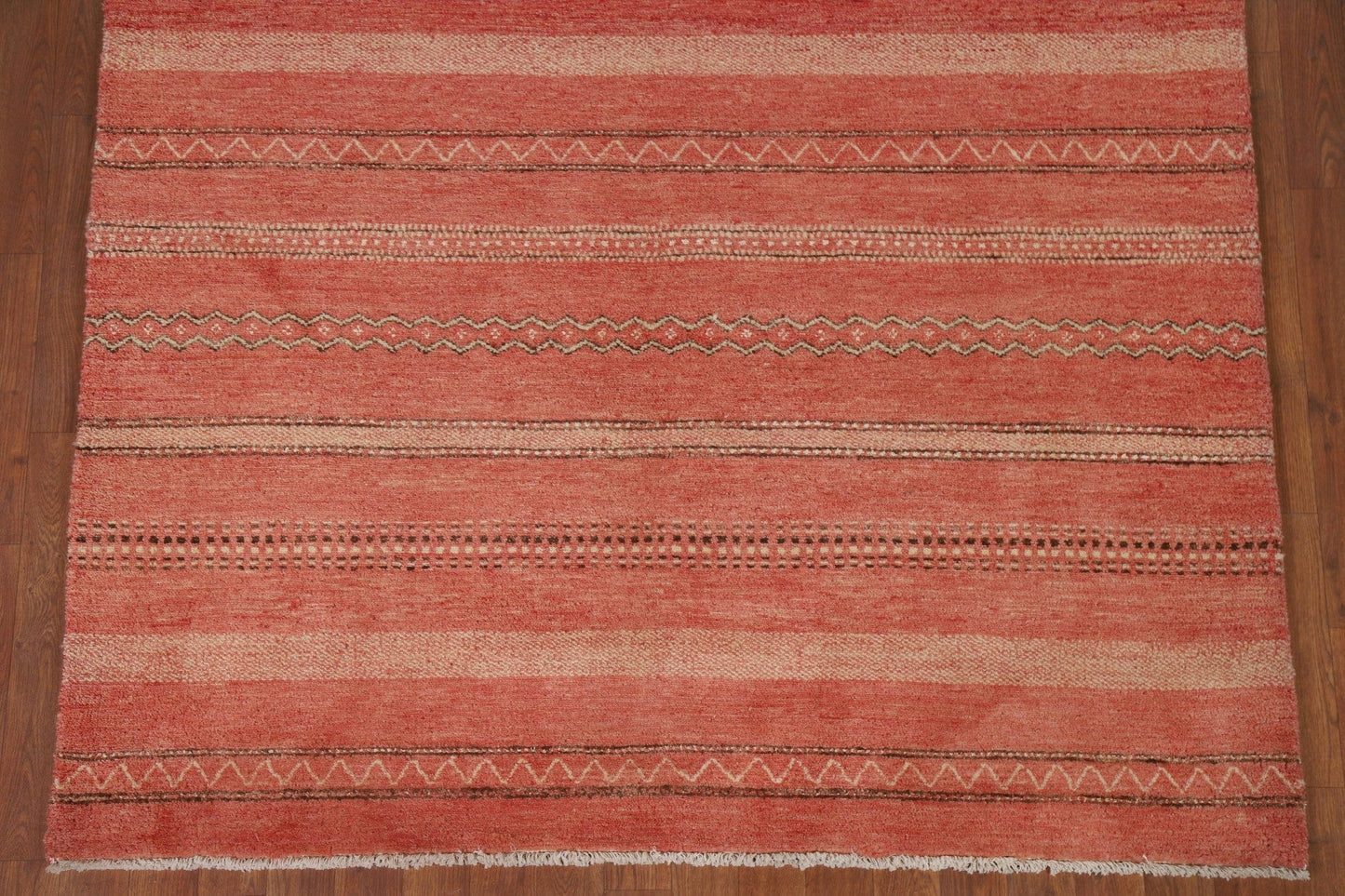 Striped Gabbeh Oriental Runner Rug 5x12