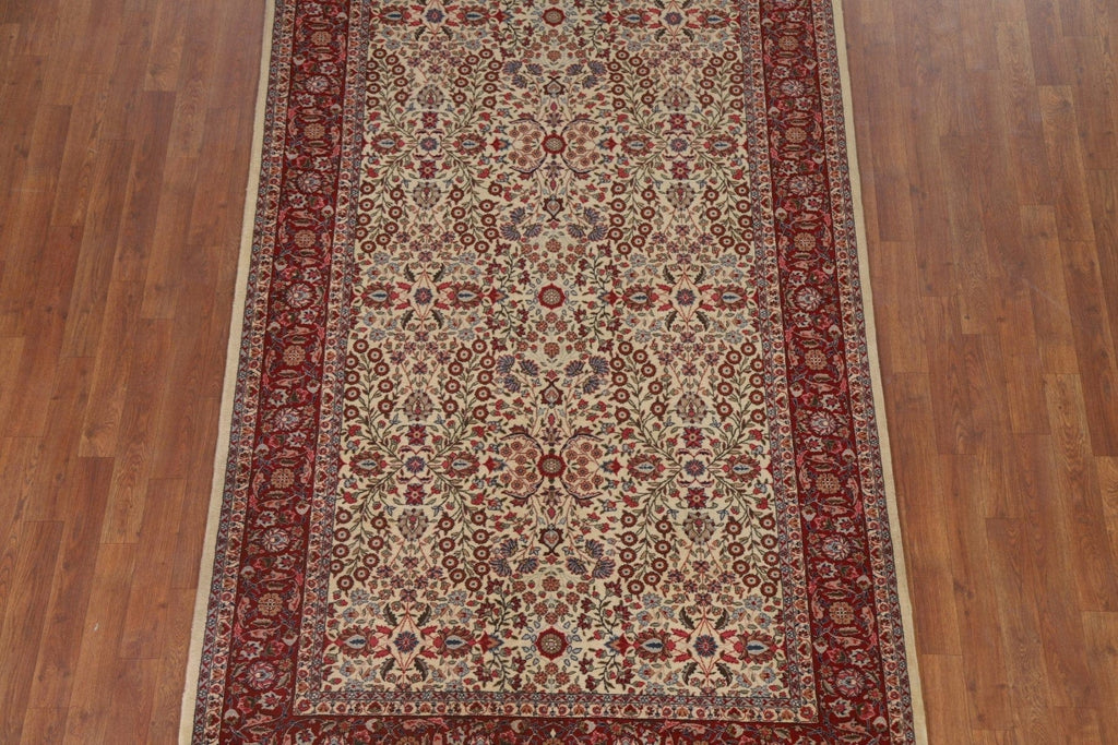 Vegetable Dye Hereke Turkish Area Rug 5x8