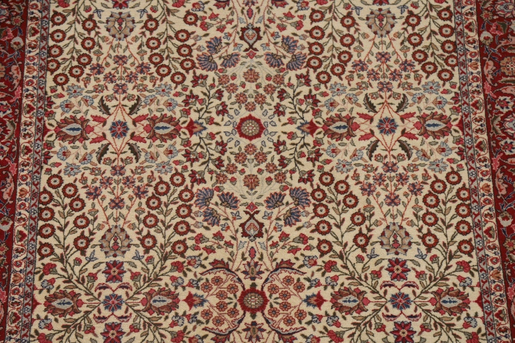 Vegetable Dye Hereke Turkish Area Rug 5x8