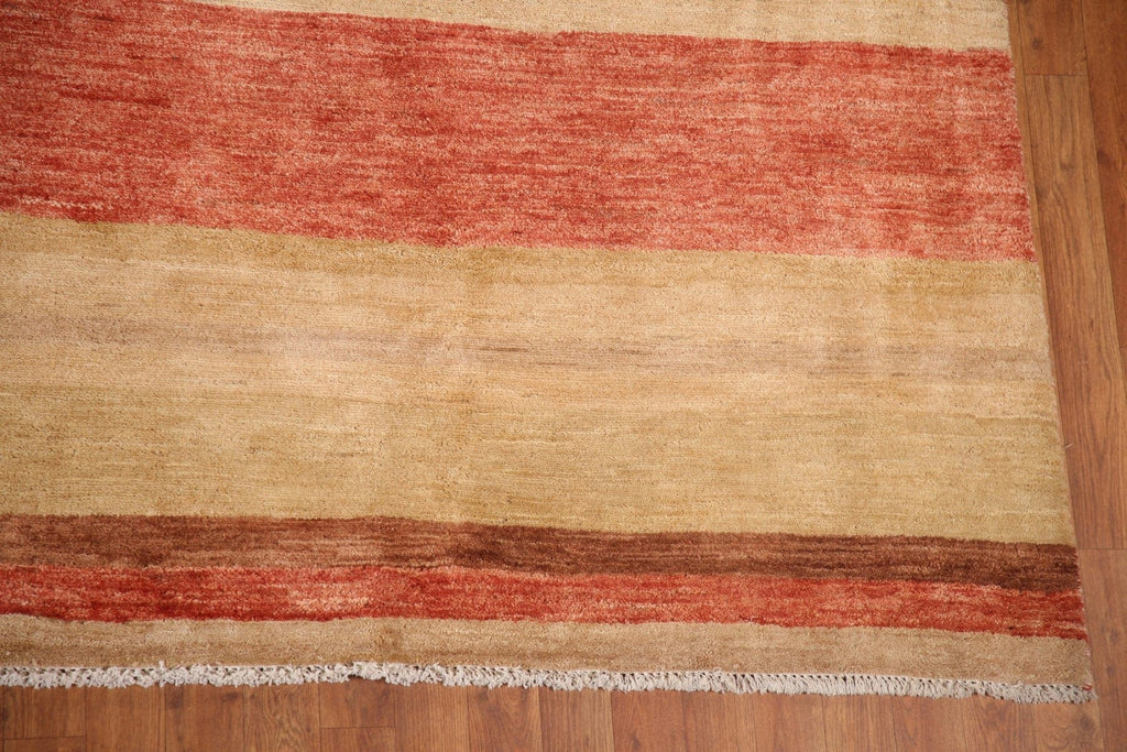 Striped Gabbeh Persian Area Rug 10x13