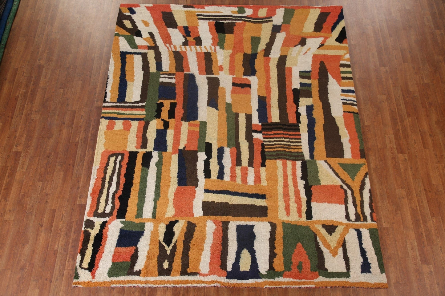 Abstract Moroccan Oriental Area Rug 8x10