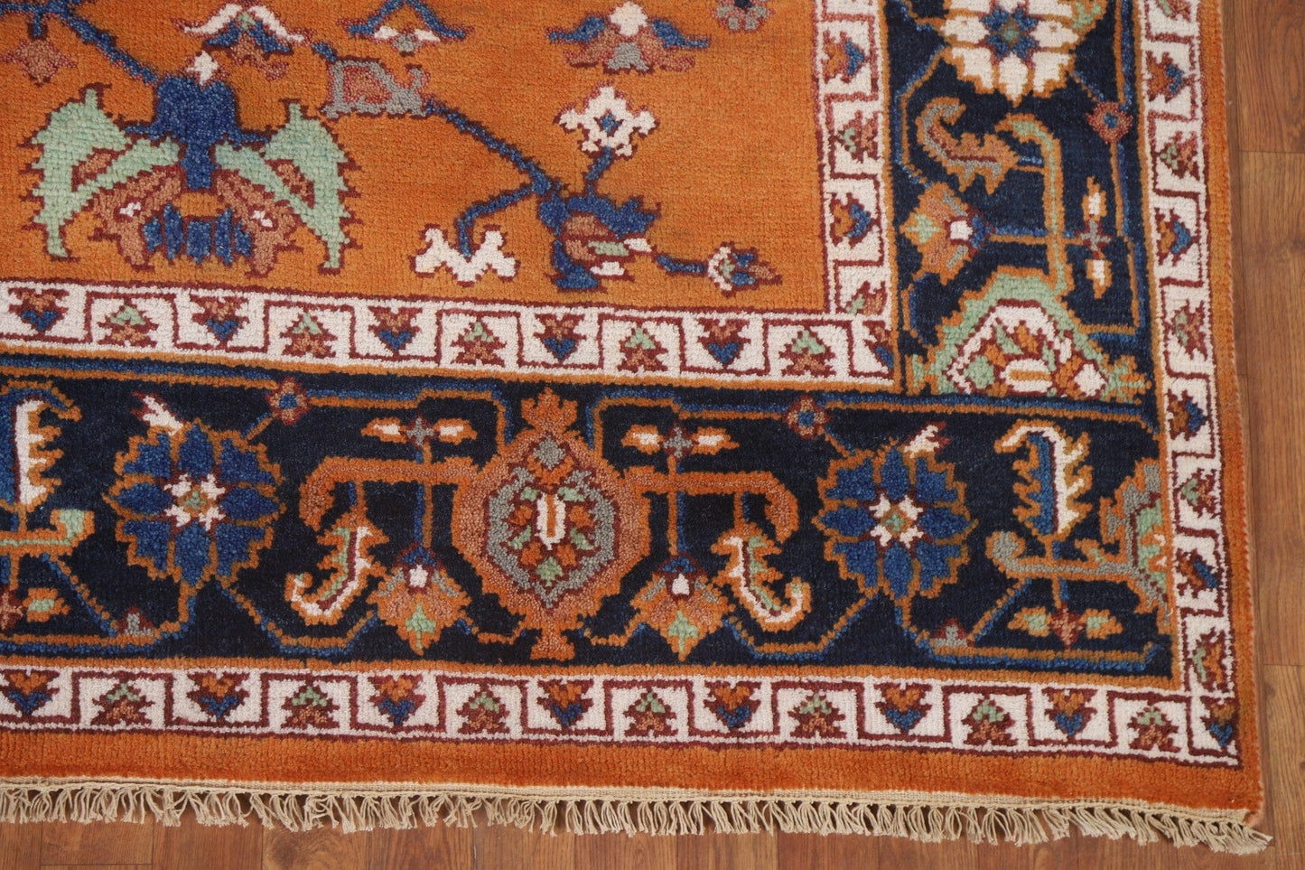 Orange Heriz Serapi Oriental Area Rug 8x10