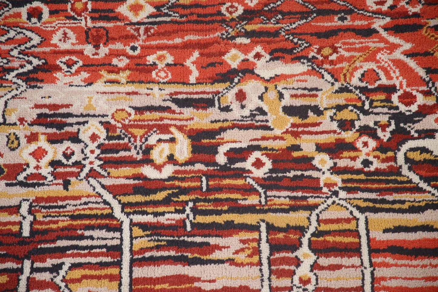 Abstract Moroccan Oriental Area Rug 5x7