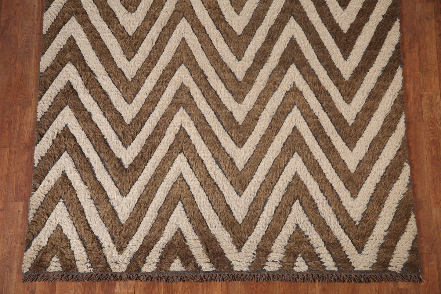 Chevron Moroccan Oriental Area Rug 6x8