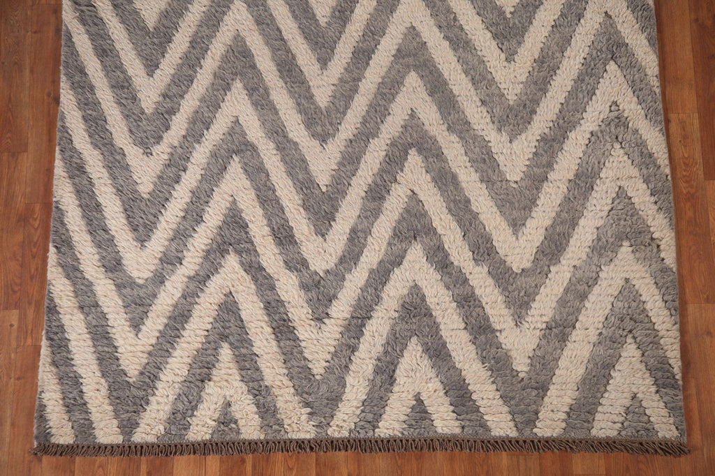 Chevron Moroccan Oriental Area Rug 6x9