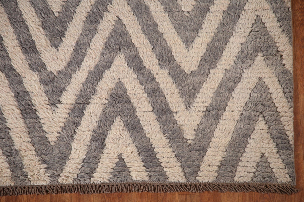 Chevron Moroccan Oriental Area Rug 6x9