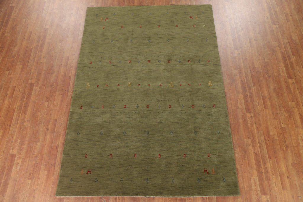 Tribal Gabbeh Oriental Area Rug 7x10