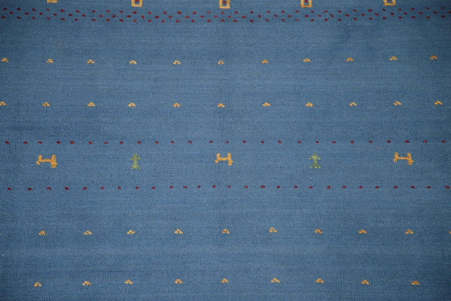 Blue Gabbeh Oriental Area Rug 8x10