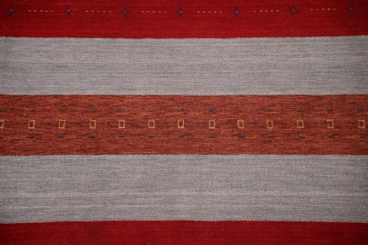 Striped Gabbeh Oriental Area Rug 8x10