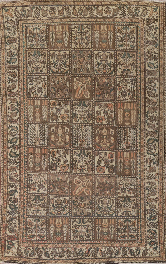 Garden Design Bakhtiari Persian Area Rug 7x10