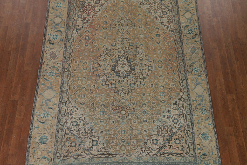 Geometric Tabriz Persian Area Rug 6x9