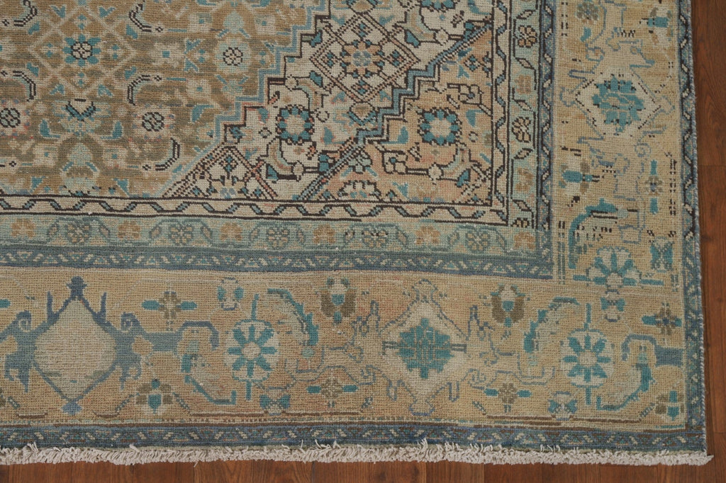 Geometric Tabriz Persian Area Rug 6x9