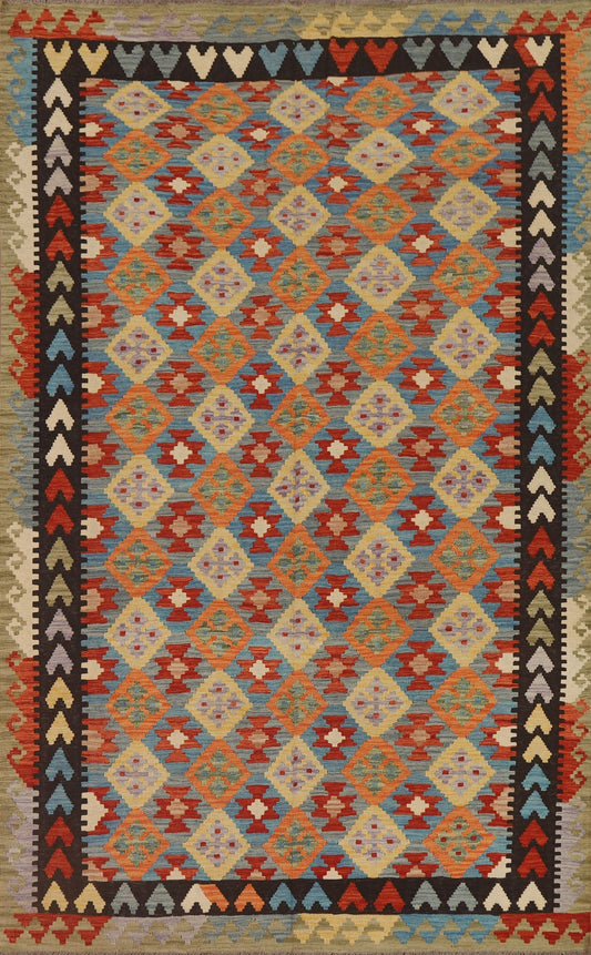 Reversible Kilim Oriental Area Rug 7x10