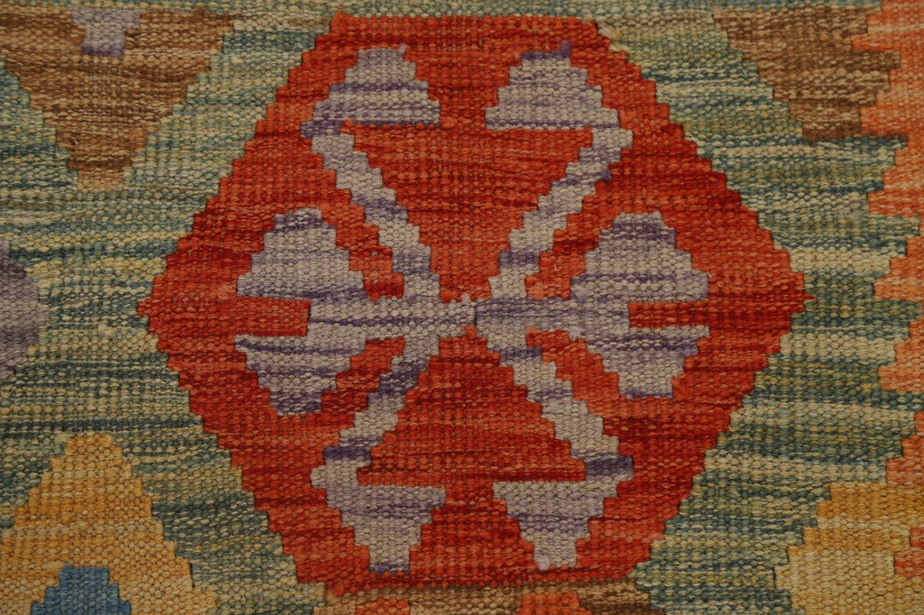 Kilim Reversible Wool Area Rug 7x10