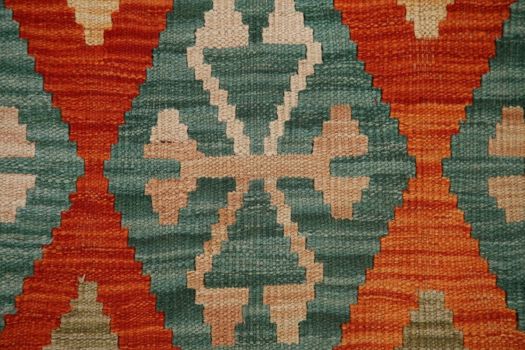 Kilim Reversible Wool Area Rug 6x10