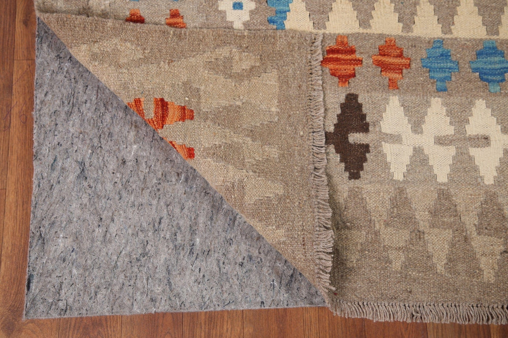 Kilim Reversible Wool Area Rug 7x10