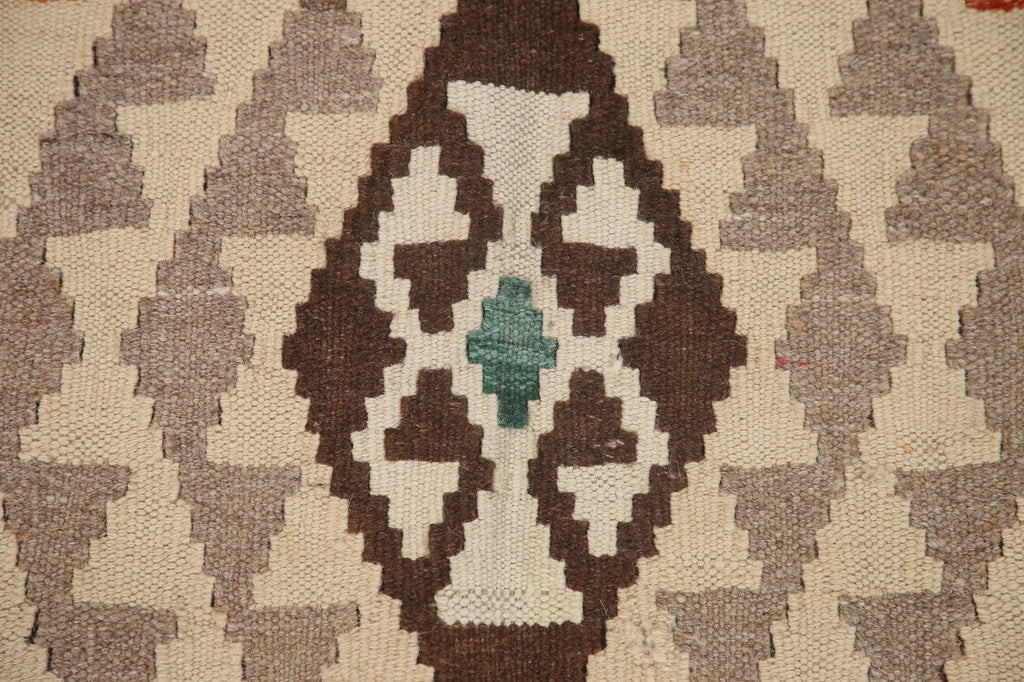 Kilim Reversible Wool Area Rug 7x10