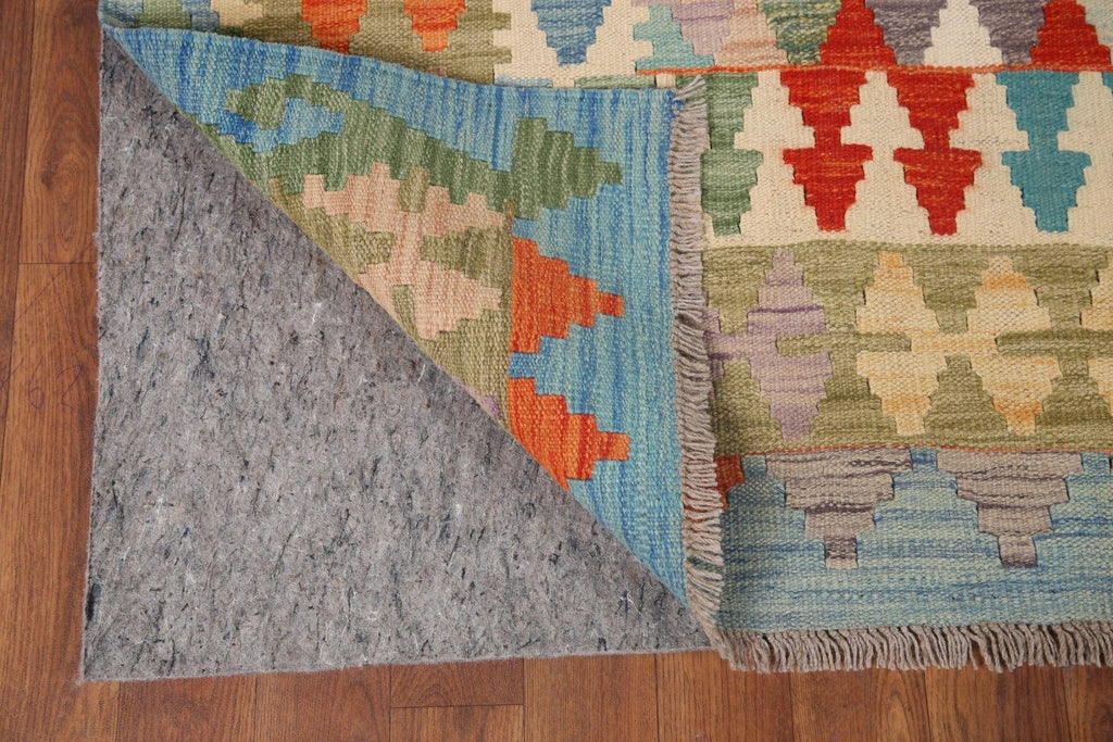 Geometric Kilim Oriental Area Rug 7x10