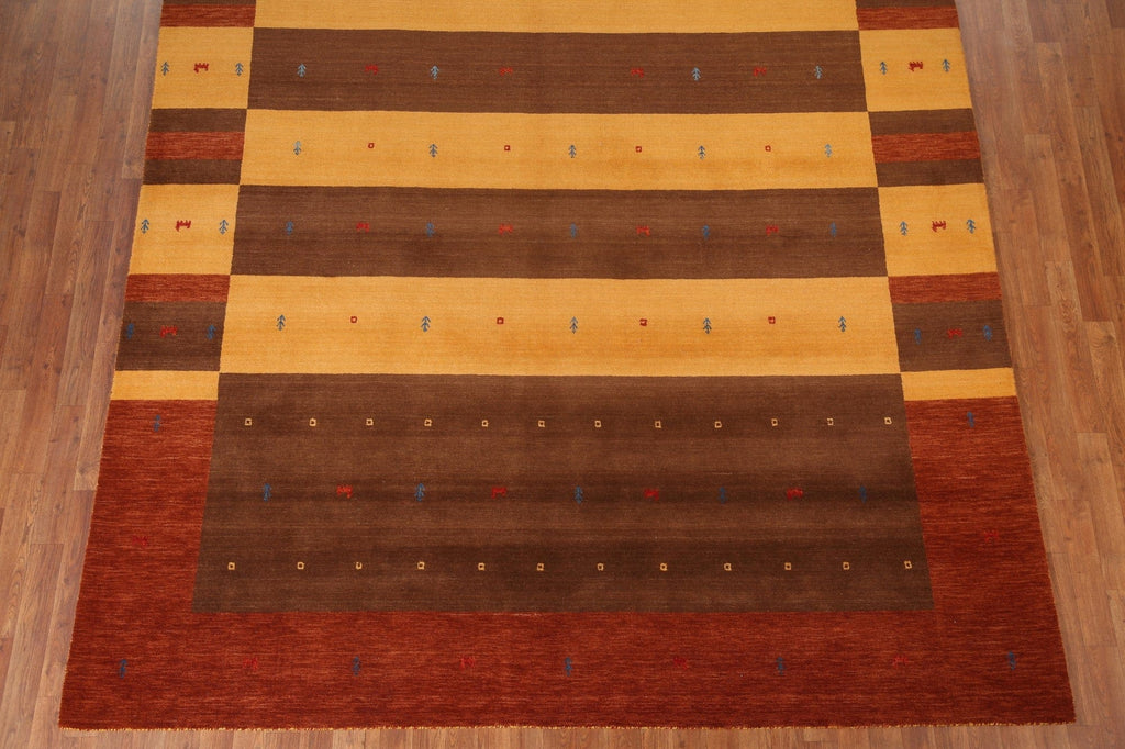 Striped  Oriental Area Rug 9x12