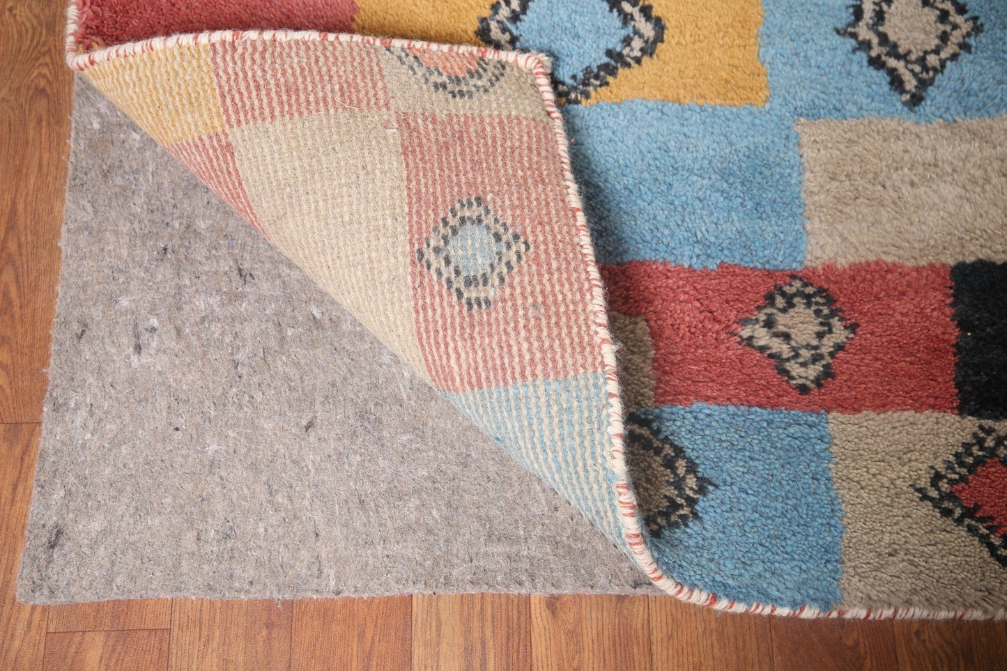 Hand-Knotted Wool Moroccan Area Rug 9x12