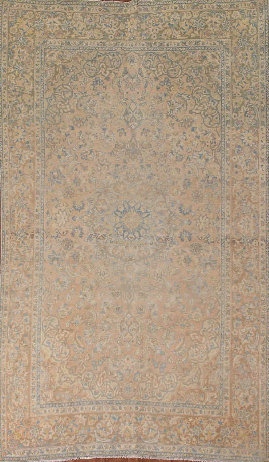 Traditional Kashan Persian Area Rug 7x11