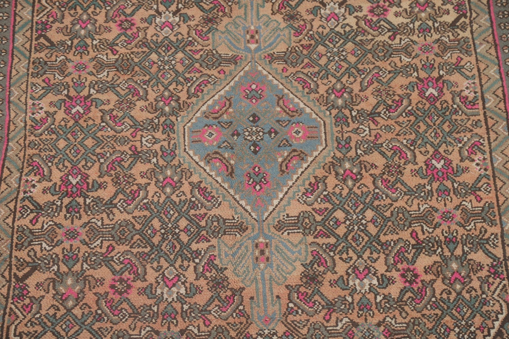 Geometric Hamedan Persian Area Rug 7x10