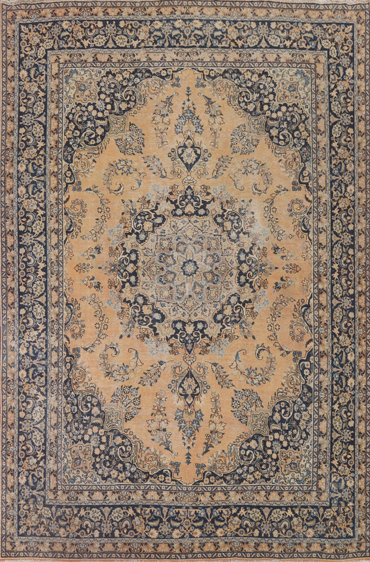 Handmade Mashad Persian Area Rug 10x12