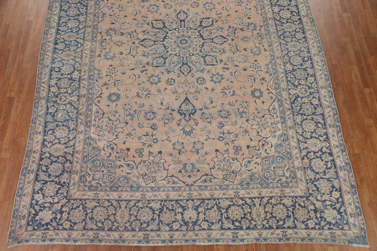 Distressed Najafabad Persian Large Rug 10x14