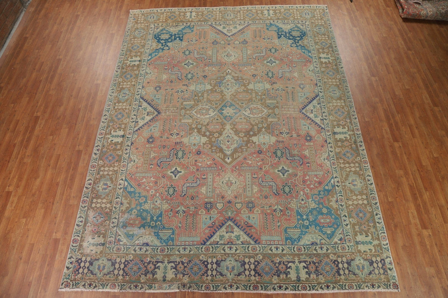 Antique Tabriz Persian Area Rug 10x13