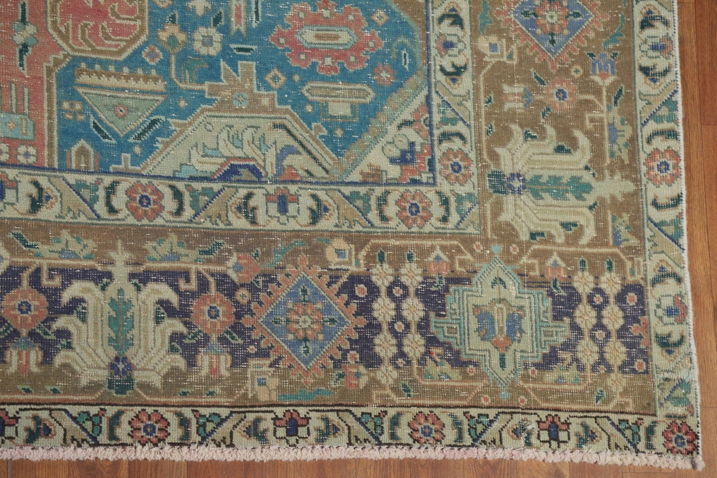 Antique Tabriz Persian Area Rug 10x13