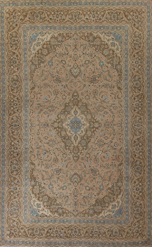 Traditional Kashan Persian Area Rug 9x14