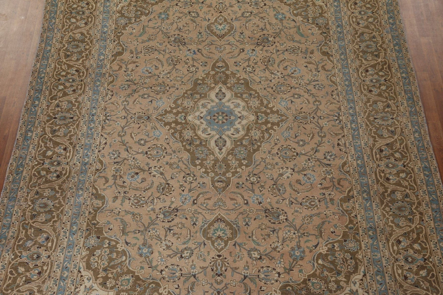 Traditional Kashan Persian Area Rug 9x14