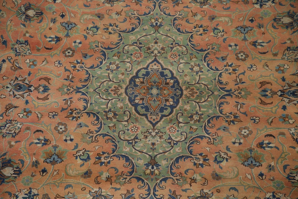 Vegetable Dye Mashad Persian Area Rug 10x13