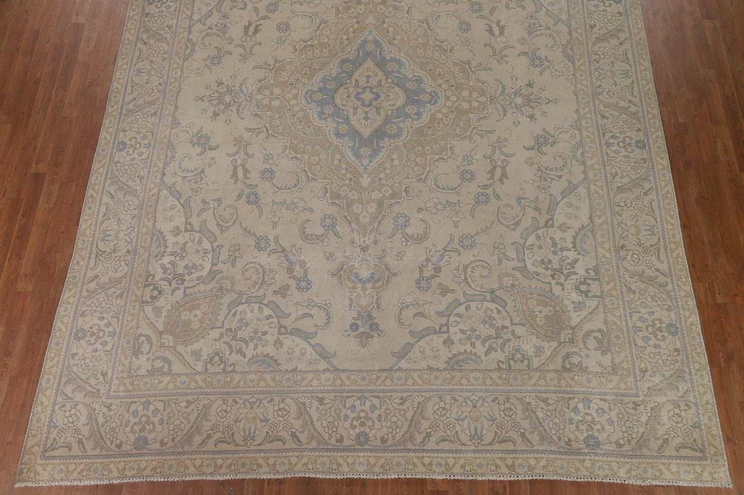 Distressed Tabriz Persian Area Rug 10x13