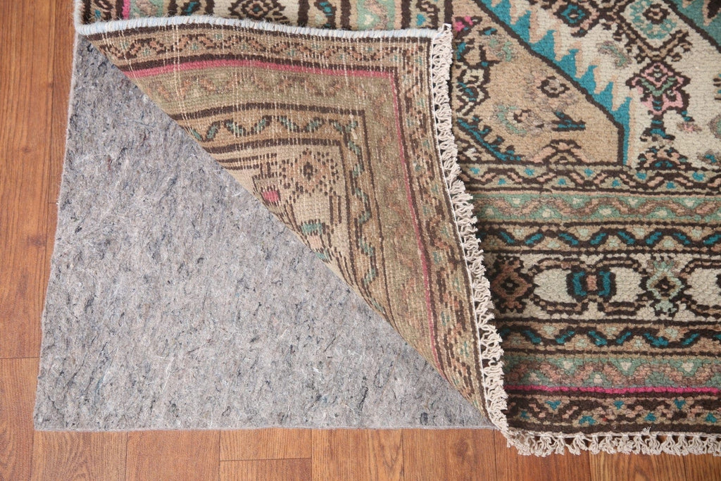 Distressed Hamedan Persian Area Rug 6x10