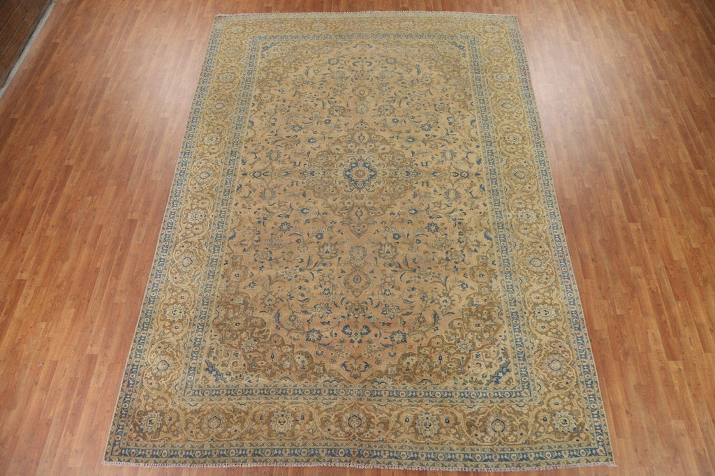 Traditional Kashan Persian Area Rug 9x13