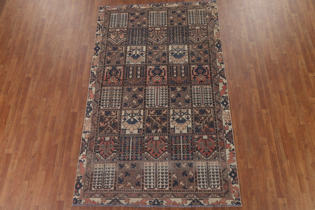 Garden Design Bakhtiari Persian Area Rug 6x9