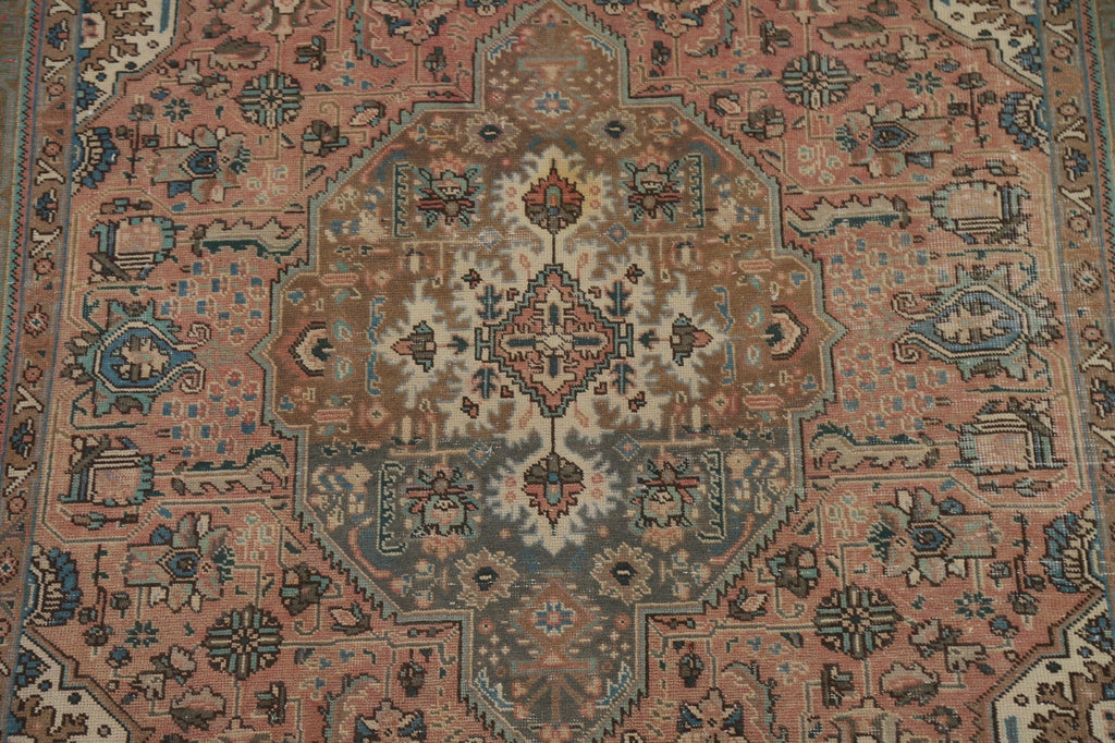 Geometric Tabriz Persian Area Rug 6x10