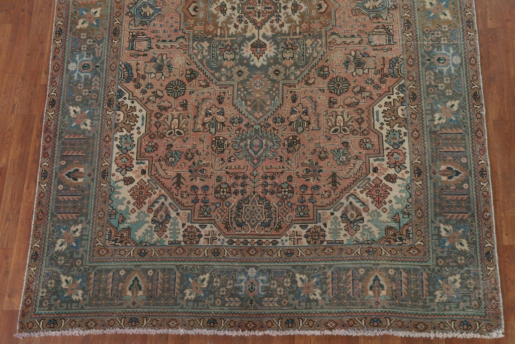 Geometric Tabriz Persian Area Rug 6x10