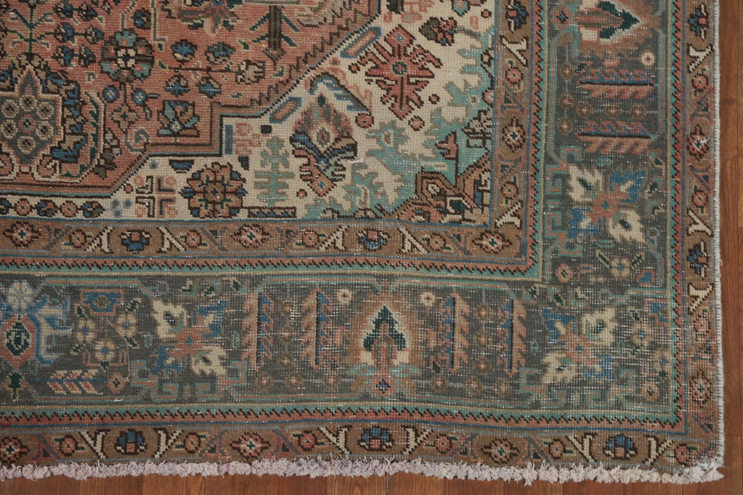 Geometric Tabriz Persian Area Rug 6x10