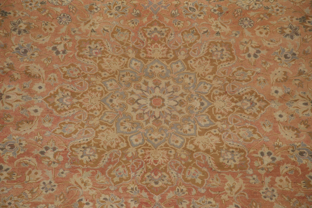 Handmade Wool Kashan Persian Area Rug 9x13